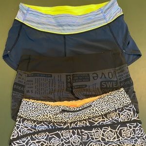 Lululemon shorts bundle